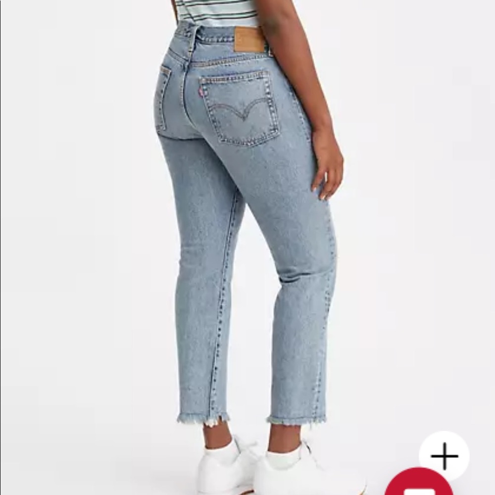 Levi skinny wedgie fit jeans in shut up